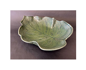 Image of Lauren Sunday's ceramic, Monstera Bowl.